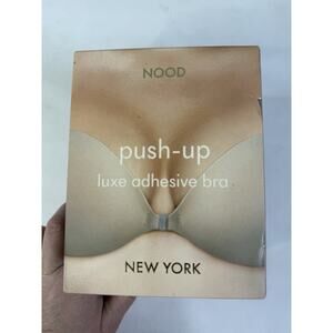 Nood Bra Women A Soft Tan Push Up Luxe Adhesive Backless Strapless No.3 Seamless